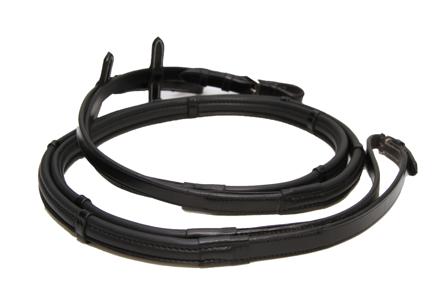 Thinline English Wrapped Reins With Notches - ThinLine Australia